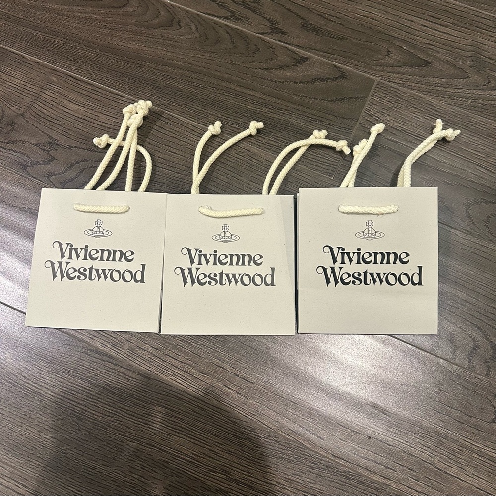 Vivienne Westwood Paper Gift Bags x3 Set